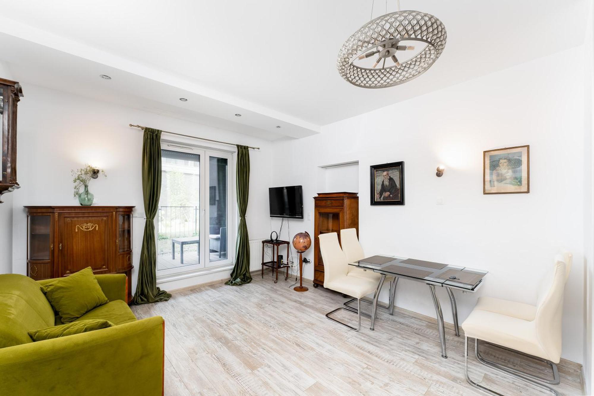 Nadwislanska 11 Apartment With Garden Krakow Dış mekan fotoğraf